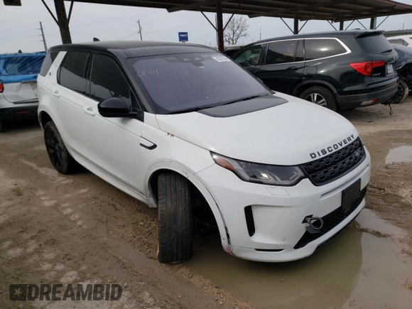 2021 Land Rover Discovery Sport SE R-Dynamic with VIN SALCL2FX8MH903355, listed as a Copart auction lot 42373504 with 33,159 mi miles. Bid and sale history available at carsss.com. Image 4.