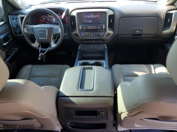 2015 GMC Sierra 3500HD Denali with VIN 1GT424E86FF533171, listed as a Copart auction lot 74837874 with 128,234 mi miles and Salvage Title. Bid and sale history available at carsss.com. Image 8.