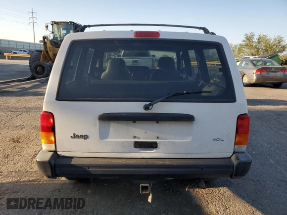 1997 Jeep Cherokee Sport with VIN 1J4FT68S9VL547391, listed as a Copart auction lot 70447484 with 250,171 mi miles and Salvage Title. Bid and sale history available at carsss.com. Image 6.