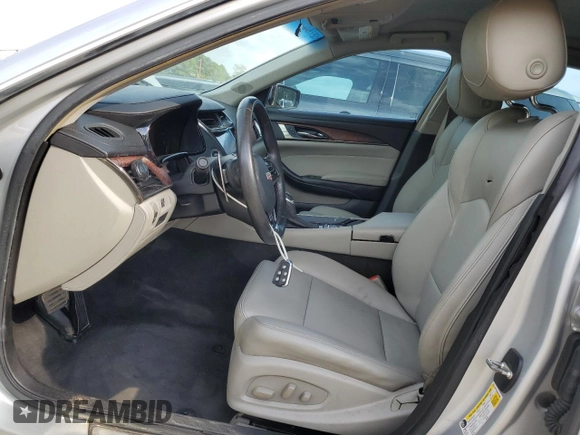 2015 Cadillac CTS RWD with VIN 1G6AP5SX2F0135080, listed as a Copart auction lot 85827504 with 95,287 mi miles and Salvage title. Bid and sale history available at DreamBid. Image 7.