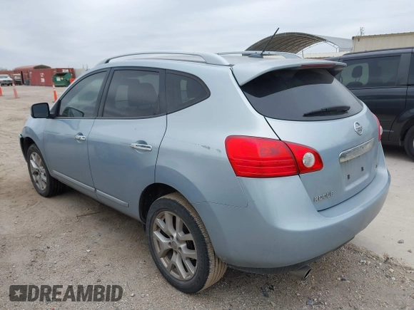 2012 Nissan Rogue S with VIN JN8AS5MT3CW269650, listed as a IAAI auction lot 41365707 with 127,485 mi miles. Bid and sale history available at carsss.com. Image 3.
