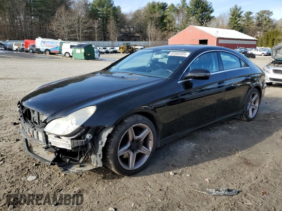 2009 Mercedes-Benz CLS-Class 5.5L with VIN WDDDJ72X29A153994, listed as a Copart auction lot 83560384 with 100,780 mi miles and Clean Title. Bid and sale history available at carsss.com. Image 1.