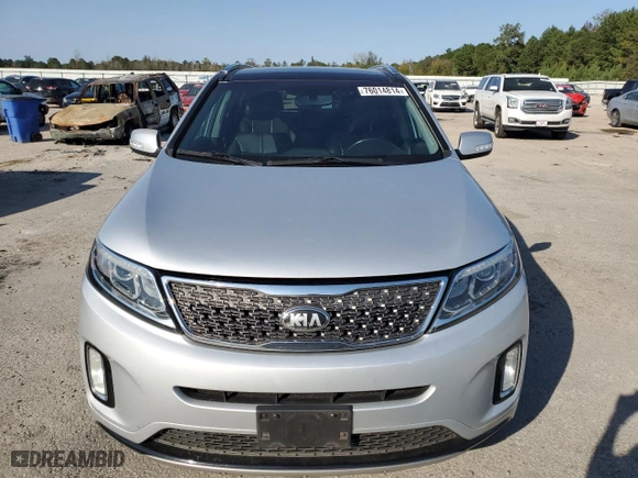 2014 Kia Sorento SX Limited with VIN 5XYKWDA77EG460929, listed as a Copart auction lot 76014814 with 168,321 mi miles and Salvage Title. Bid and sale history available at carsss.com. Image 5.
