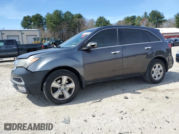 2010 Acura MDX Technology Pkg with VIN 2HNYD2H61AH512045, listed as a Copart auction lot 51068595 with 210,806 mi miles and Clean Title. Bid and sale history available at carsss.com. Image 1.