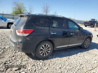 2015 Nissan Pathfinder SV with VIN 5N1AR2MMXFC715339, listed as a Copart auction lot 56524535 with 212,436 mi miles and Non repairable. Bid and sale history available at DreamBid. Image 3.