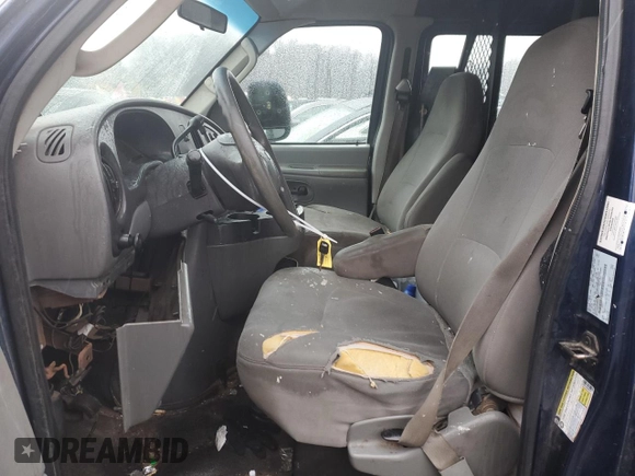2007 Ford Econoline Cargo Commercial with VIN 1FTNE24W77DA06527, listed as a Copart auction lot 85637994 with 229,623 mi miles and Salvage title. Bid and sale history available at DreamBid. Image 7.