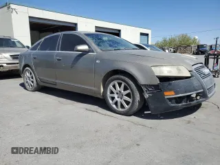 2005 Audi A6 with VIN WAUDG74FX5N110274, listed as a Copart auction lot 55457505 with 157,065 mi miles and Clean Title. Bid and sale history available at carsss.com. Image 4.