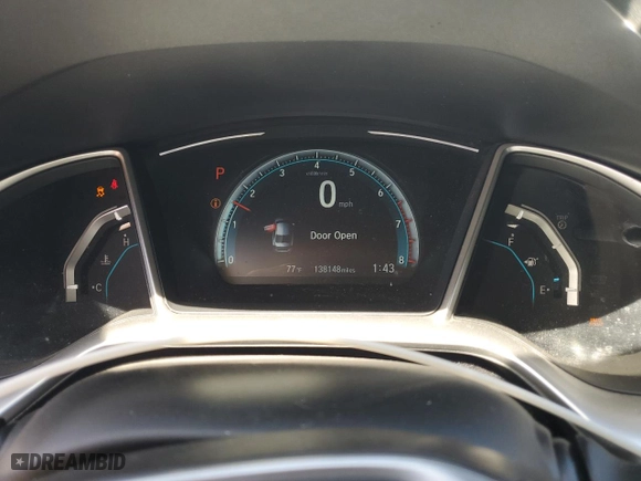 2018 Honda Civic Sedan EX-L with VIN JHMFC1F79JX021061, listed as a Copart auction lot 49310375 with 138,148 mi miles and Salvage Title. Bid and sale history available at carsss.com. Image 9.
