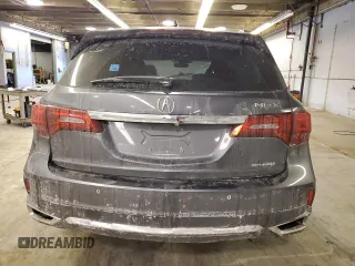 2020 Acura MDX w/Advance Pkg with VIN 5J8YD4H84LL013136, listed as a Copart auction lot 45518445 with 0 mi miles and Salvage Title. Bid and sale history available at carsss.com. Image 6.