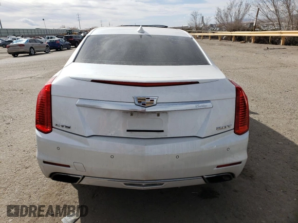 2015 Cadillac CTS Luxury RWD with VIN 1G6AR5SX3F0133672, listed as a Copart auction lot 44944205 with 52,857 mi miles and Salvage Title. Bid and sale history available at DreamBid. Image 6.