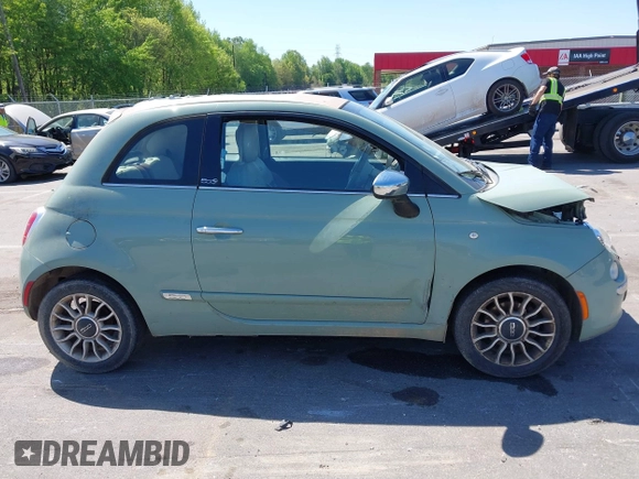 2013 FIAT 500 Lounge with VIN 3C3CFFER4DT512749, listed as a IAAI auction lot 42063224 with 186,157 mi miles and . Bid and sale history available at DreamBid. Image 13.