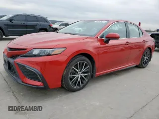2023 Toyota Camry SE with VIN 4T1G11AK0PU172352, listed as a Copart auction lot 46303455 with 54,374 mi miles and Clean Title. Bid and sale history available at DreamBid. Image 1.