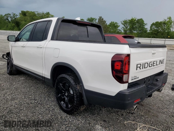 2024 Honda Ridgeline Black Edition with VIN 5FPYK3F8XRB030740, listed as a Copart auction lot 55117555 with 3,930 mi miles and Salvage title. Bid and sale history available at DreamBid. Image 2.