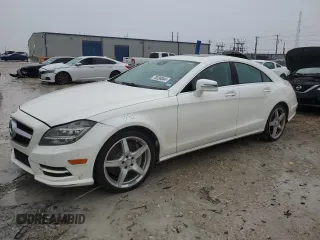 2014 Mercedes-Benz CLS-Class CLS 550 with VIN WDDLJ9BB6EA100978, listed as a Copart auction lot 70038044 with 126,179 mi miles and Salvage Title. Bid and sale history available at carsss.com. Image 1.