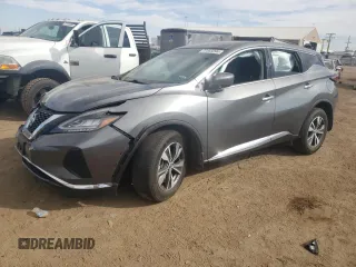 2022 Nissan Murano S z VIN 5N1AZ2AS1NC125855, wystawiony jako Copart lot #77483294 z przebiegiem Nie podano mil oraz Szkody całkowita. Historia ofert i sprzedaży dostępna na DreamBid. Obrazek 1.
