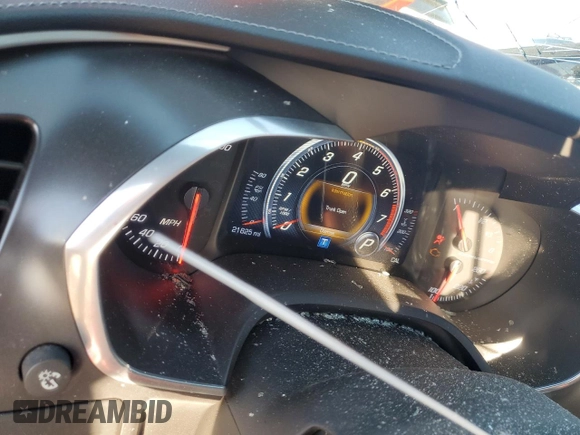 2019 Chevrolet Corvette 1LT with VIN 1G1YB2D74K5109933, listed as a Copart auction lot 56147745 with 21,625 mi miles and Salvage title. Bid and sale history available at DreamBid. Image 9.