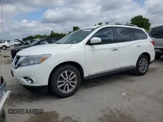2015 Nissan Pathfinder S z VIN 5N1AR2MN6FC680372, wystawiony jako Copart lot #58603975 z przebiegiem 207 526 mil mil oraz Czysty tytuł • Clean title. Historia ofert i sprzedaży dostępna na DreamBid. Obrazek 1.