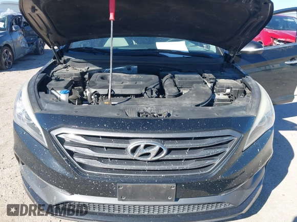2016 Hyundai Sonata Sport with VIN 5NPE34AF2GH414630, listed as a IAAI auction lot 41653099 with 117,258 mi miles and . Bid and sale history available at DreamBid. Image 10.