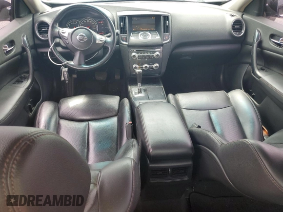 2014 Nissan Maxima S with VIN 1N4AA5AP2EC907337, listed as a Copart auction lot 63663415 with 52,260 mi miles and Salvage title. Bid and sale history available at DreamBid. Image 8.
