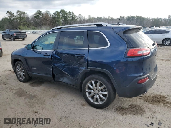 2018 Jeep Cherokee Limited с VIN 1C4PJLDB2JD560797, выставлен на аукционе Copart как лот 44215865 с пробегом 106 980 миль миль и Списание • Salvage title. История ставок и продаж доступна на DreamBid. Изображение 2.