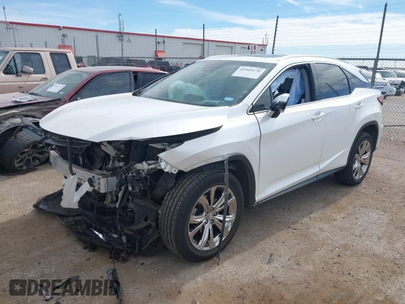 2019 Lexus RX with VIN 2T2ZZMCA9KC122398, listed as a IAAI auction lot 41565276 with 53,858 mi miles. Bid and sale history available at carsss.com. Image 2.