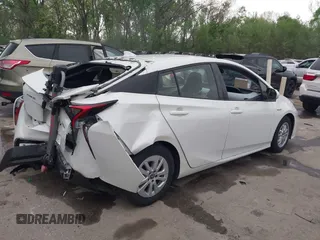 2017 Toyota Prius Two with VIN JTDKBRFUXH3036063, listed as a IAAI auction lot 42036676 with 202,873 mi miles. Bid and sale history available at carsss.com. Image 4.