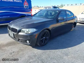 2016 BMW 5 Series 528i with VIN WBA5A5C55GD527555, listed as a IAAI auction lot 41209344 with NaN miles. Bid and sale history available at carsss.com. Image 19.