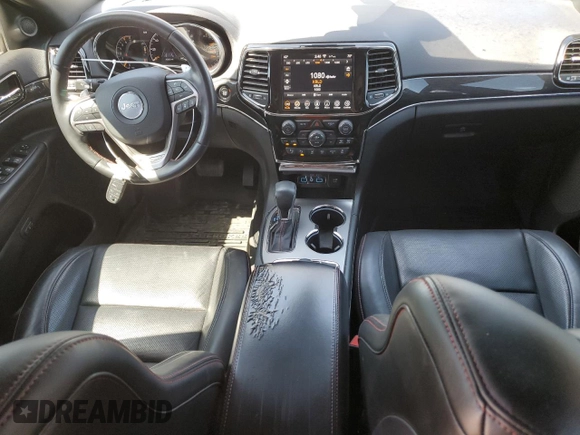 2020 Jeep Grand Cherokee Trailhawk with VIN 1C4RJFLT1LC357901, listed as a Copart auction lot 49820815 with 50,293 mi miles and Salvage title. Bid and sale history available at DreamBid. Image 8.