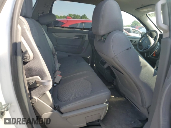 2017 Chevrolet Traverse LS with VIN 1GNKVFKD4HJ349379, listed as a Copart auction lot 64386315 with 383,272 mi miles and Salvage title. Bid and sale history available at DreamBid. Image 11.