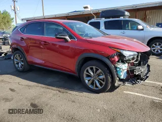2015 Lexus NX 200t with VIN JTJYARBZ5F2010419, listed as a Copart auction lot 59632075 with 82,501 mi miles and Salvage title. Bid and sale history available at DreamBid. Image 4.