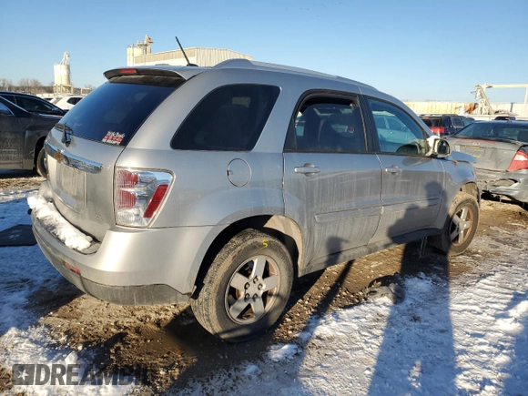 2007 Chevrolet Equinox LT with VIN 2CNDL73F276244246, listed as a Copart auction lot 44781075 with 127,791 mi miles and Salvage Title. Bid and sale history available at carsss.com. Image 3.