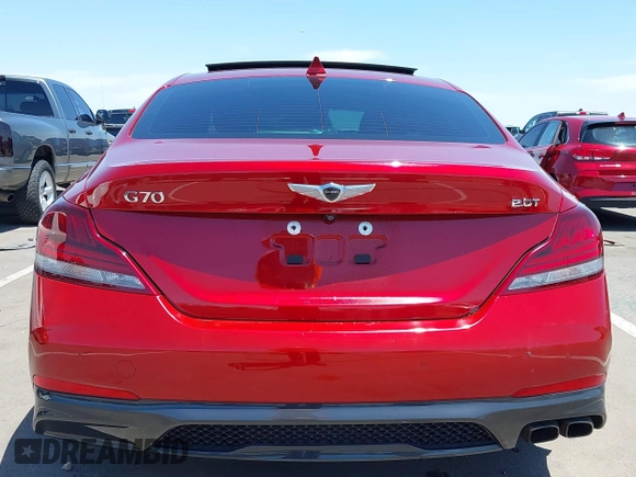 2019 Genesis G70 Advanced with VIN KMTG44LA7KU034108, listed as a IAAI auction lot 42478587 with 40,611 mi miles and . Bid and sale history available at DreamBid. Image 17.