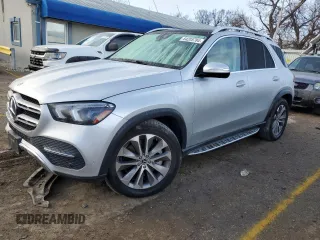 2020 Mercedes-Benz GLE 450 z VIN 4JGFB5KBXLA235824, wystawiony jako Copart lot #84205784 z przebiegiem 62 194 mil mil oraz Szkoda całkowita • Salvage title. Historia ofert i sprzedaży dostępna na DreamBid. Obrazek 1.
