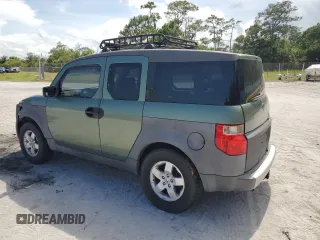 2003 Honda Element EX with VIN 5J6YH28503L001086, listed as a Copart auction lot 60535445 with 186,827 mi miles and Salvage title. Bid and sale history available at DreamBid. Image 2.