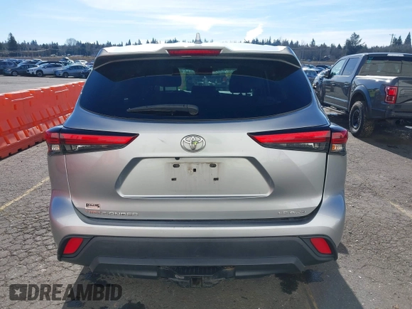 2020 Toyota Highlander LE with VIN 5TDBZRBH0LS045947, listed as a IAAI auction lot 41489923 with 81,946 mi miles and . Bid and sale history available at DreamBid. Image 16.