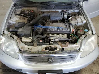 2000 Honda Civic VP with VIN 2HGEJ6610YH552001, listed as a Copart auction lot 43371815 with 147,244 mi miles and Clean Title. Bid and sale history available at carsss.com. Image 11.