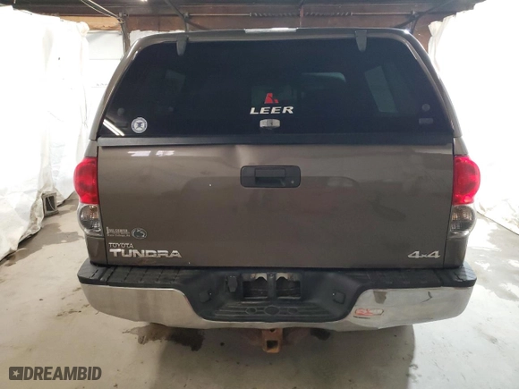2008 Toyota Tundra 4WD Truck with VIN 5TBDV54148S513921, listed as a Copart auction lot 49838085 with 264,520 mi miles and Salvage Title. Bid and sale history available at carsss.com. Image 6.