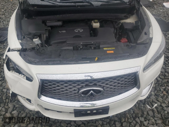 2017 Infiniti QX60 with VIN 5N1DL0MM3HC523024, listed as a Copart auction lot 50169055 with 81,521 mi miles and Salvage Title. Bid and sale history available at carsss.com. Image 14.