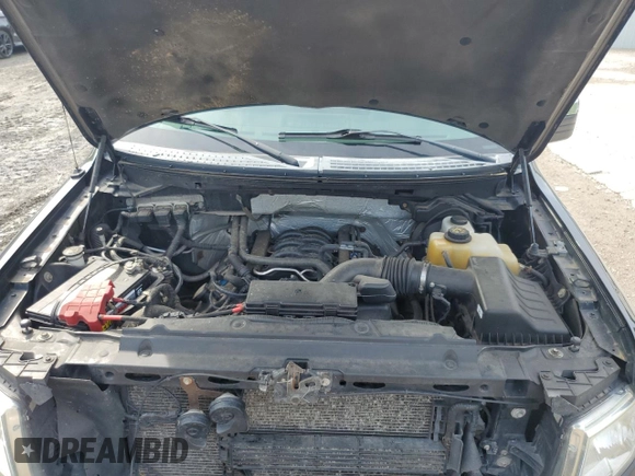 2014 Ford F-150 XL with VIN 1FTFW1EF4EFB23865, listed as a Copart auction lot 58557635 with 178,037 mi miles and Salvage title. Bid and sale history available at DreamBid. Image 11.