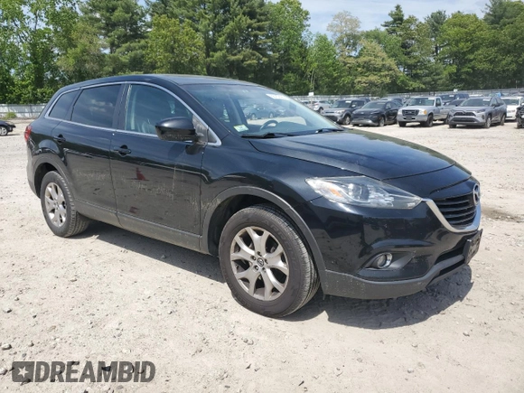 2014 Mazda CX-9 Touring with VIN JM3TB3CV7E0433491, listed as a Copart auction lot 58767425 with 138,335 mi miles and Clean title. Bid and sale history available at DreamBid. Image 4.