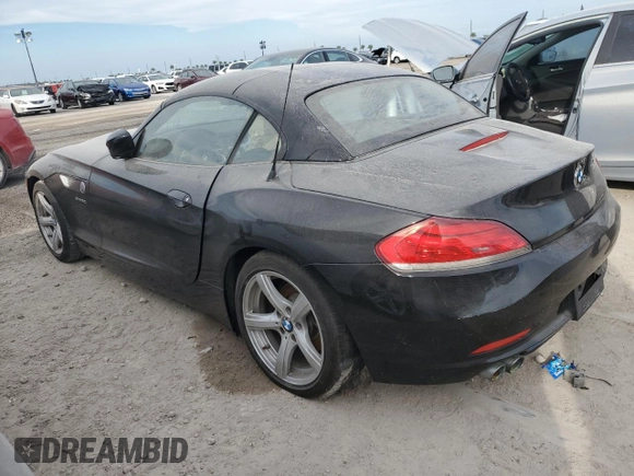 2009 BMW Z4 sDrive30i with VIN WBALM53559E161382, listed as a Copart auction lot 74890204 with 0 mi miles and Salvage Title. Bid and sale history available at carsss.com. Image 2.