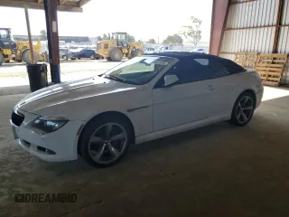 2010 BMW 6 Series 650i z VIN WBAEB5C50AC225391, wystawiony jako Copart lot #58037615 z przebiegiem 119 456 mil mil oraz Szkoda całkowita • Salvage title. Historia ofert i sprzedaży dostępna na DreamBid. Obrazek 1.