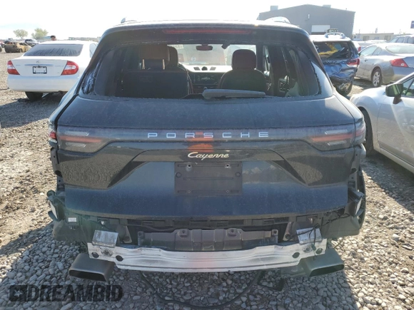 2020 Porsche Cayenne E-Hybrid with VIN WP1AE2AYXLDA22153, listed as a Copart auction lot 53976875 with 99,130 mi miles and Salvage title. Bid and sale history available at DreamBid. Image 6.