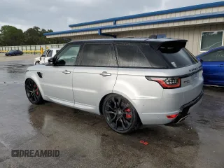 2022 Land Rover Range Rover Sport HST with VIN SALWS2RU3NA235380, listed as a Copart auction lot 47325955 with 16,242 mi miles and Non Repairable. Bid and sale history available at carsss.com. Image 2.