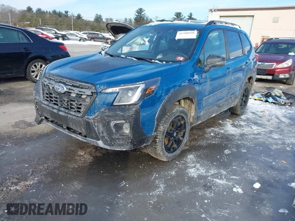 2023 Subaru Forester Wilderness with VIN JF2SKAMC8PH538116, listed as a IAAI auction lot 41500948 with 26,635 mi miles. Bid and sale history available at carsss.com. Image 16.