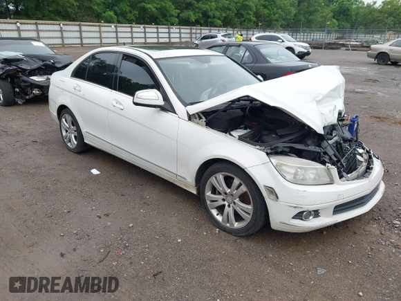 2009 Mercedes-Benz C 300 Sport with VIN WDDGF54X89R048281, listed as a IAAI auction lot 42366747 with 233,201 mi miles and . Bid and sale history available at DreamBid. Image 1.