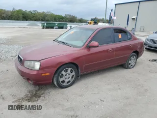2003 Hyundai Elantra GLS z VIN KMHDN45D53U582935, wystawiony jako Copart lot #47753805 z przebiegiem 215 028 mil mil oraz Szkoda całkowita • Salvage title. Historia ofert i sprzedaży dostępna na DreamBid. Obrazek 1.