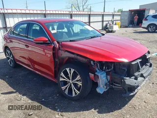 2022 Volkswagen Passat SE with VIN 1VWSA7A30NC002308, listed as a IAAI auction lot 41952490 with 76,557 mi miles and . Bid and sale history available at DreamBid. Image 1.