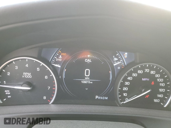 2017 Cadillac CT6 AWD z VIN 1G6KB5RS2HU165222, wystawiony jako Copart lot #43340025 z przebiegiem 109 215 mil mil oraz Szkoda całkowita • Salvage title. Historia ofert i sprzedaży dostępna na DreamBid. Obrazek 9.