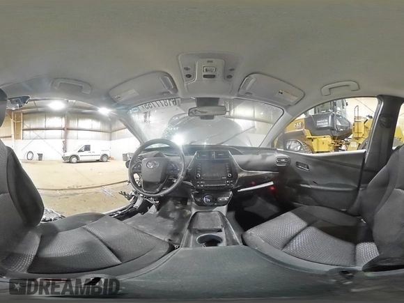 2022 Toyota Prius LE with VIN JTDL9MFU7N3035533, listed as a Copart auction lot 61877755 with Not provided miles and Salvage title. Bid and sale history available at DreamBid. Image 14.